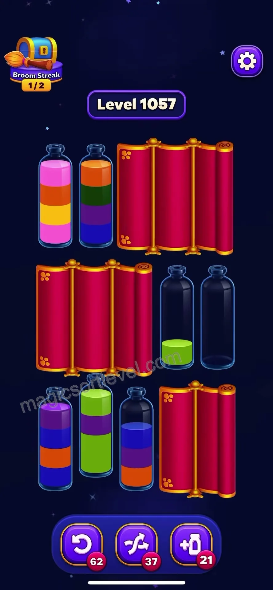 Establish Initial Empty Tubes
