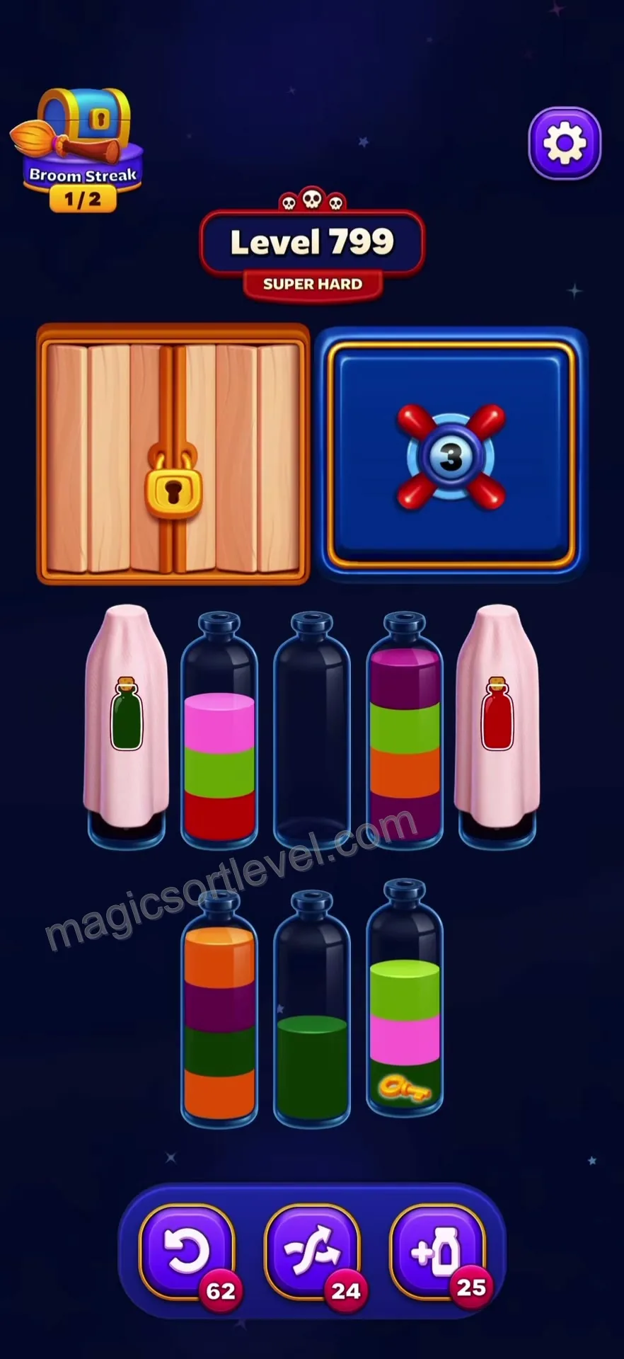Clear Top-Layer Colors and Secure Empty Space
