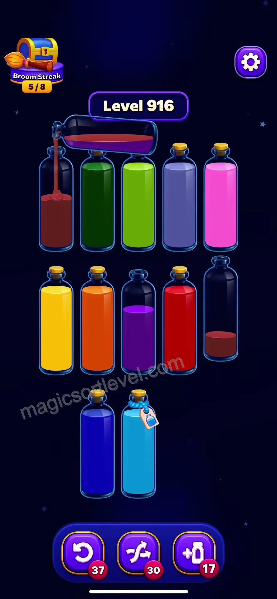 Unlock the Bottom Locked Bottle