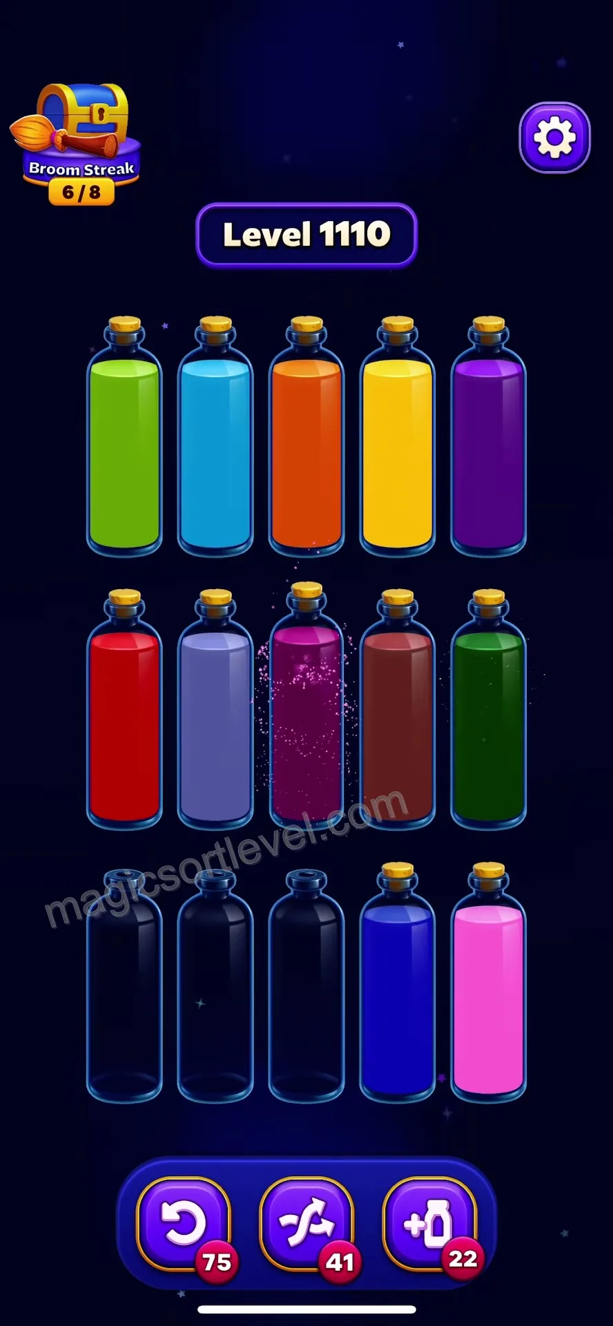 Final Color Sorting and Consolidation