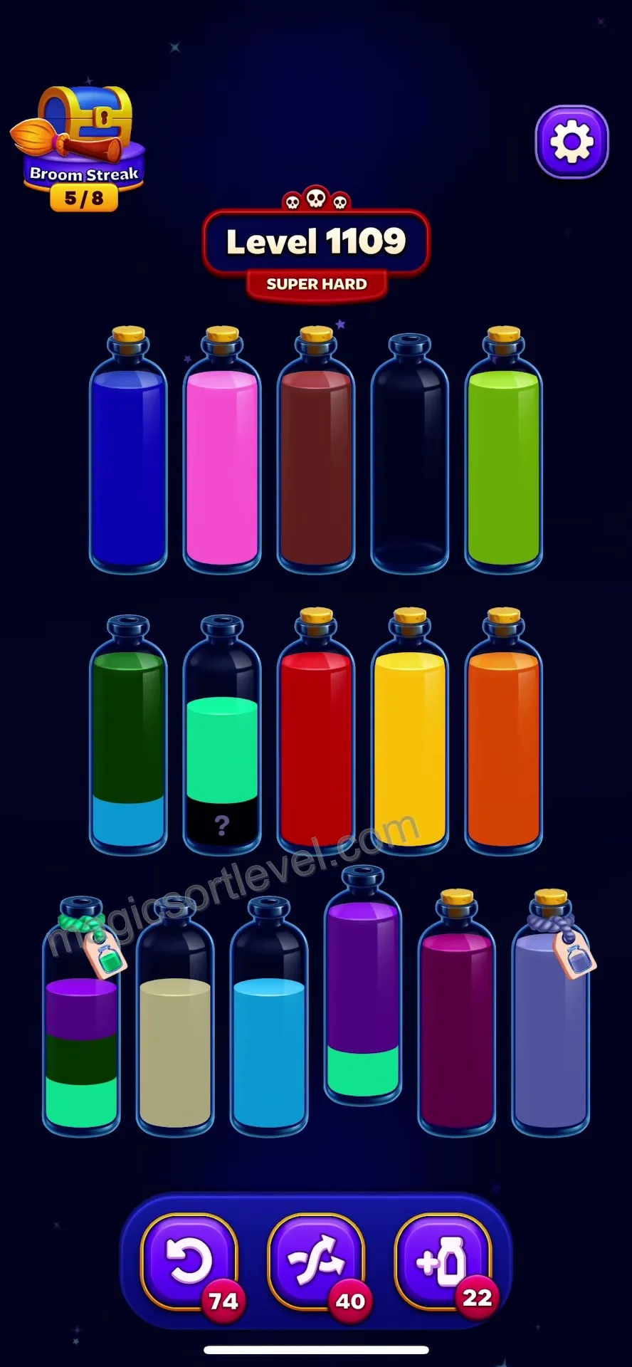 Clear Remaining Containers