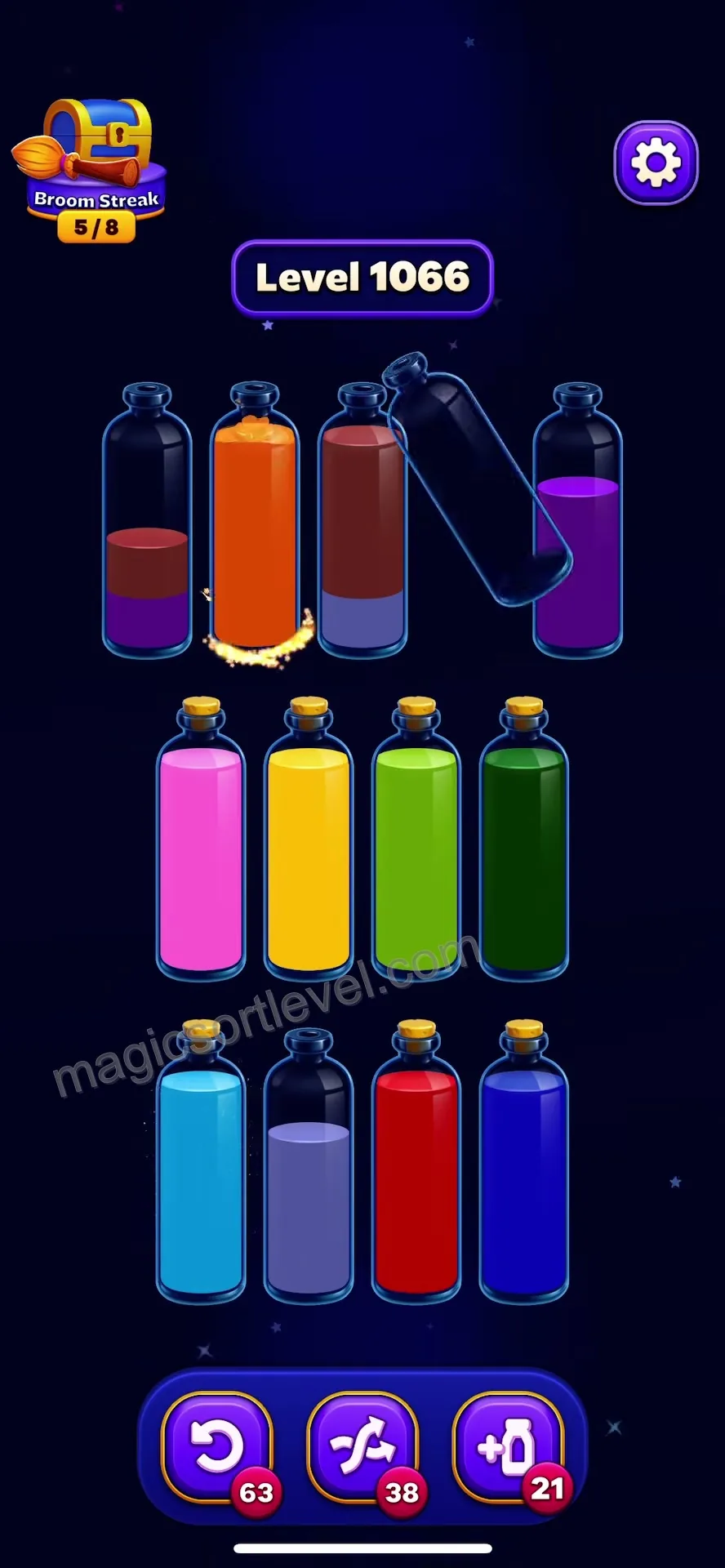 Consolidate Final Colors into Pure Tubes