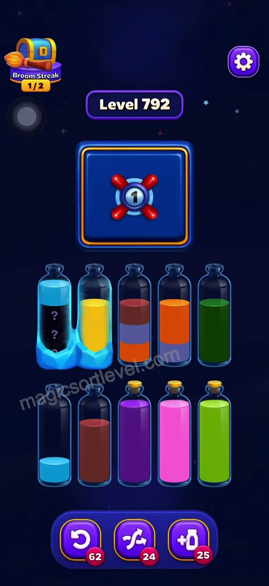 Manage locked and question-mark tubes