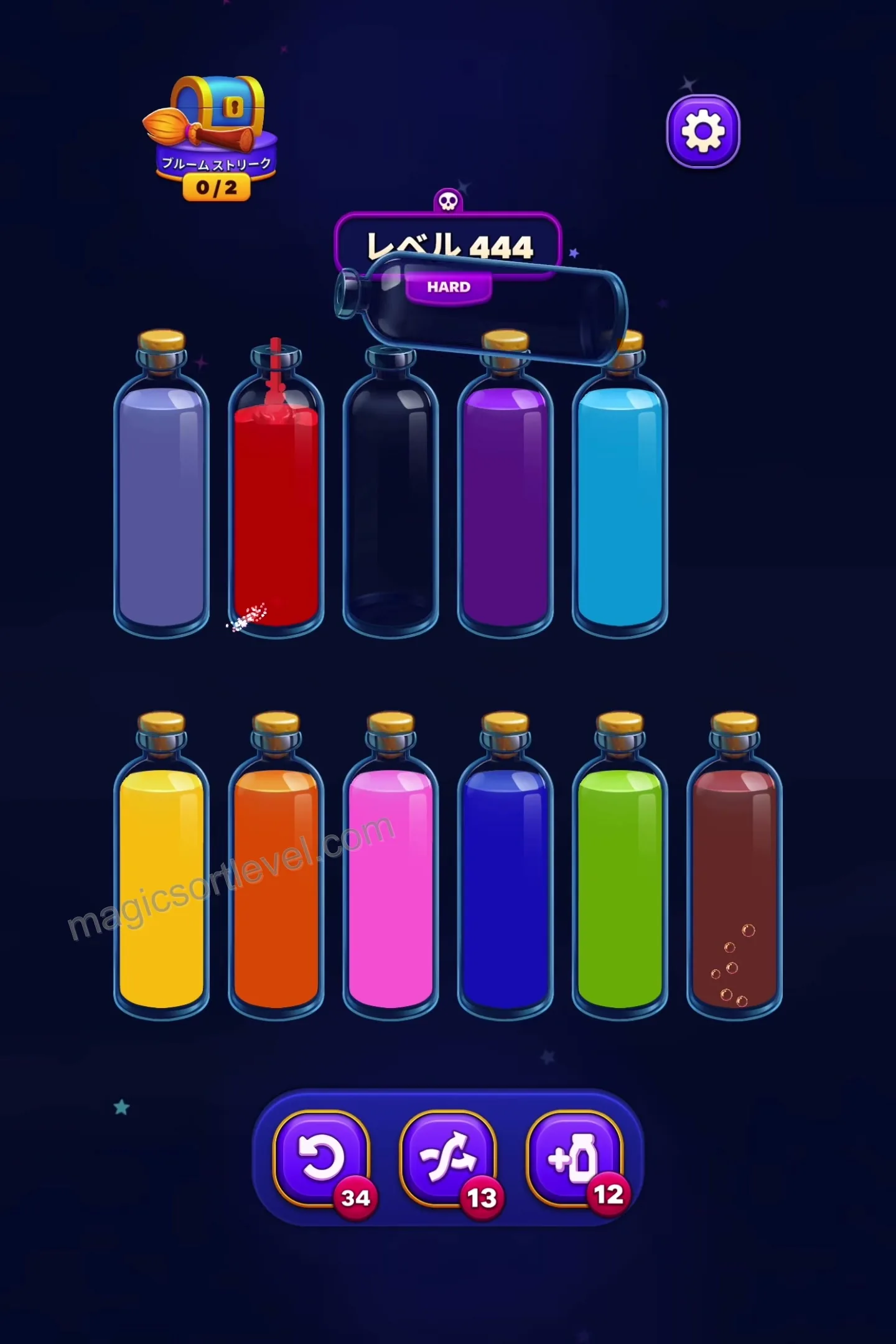 Final Color Consolidation and Tube Clearing