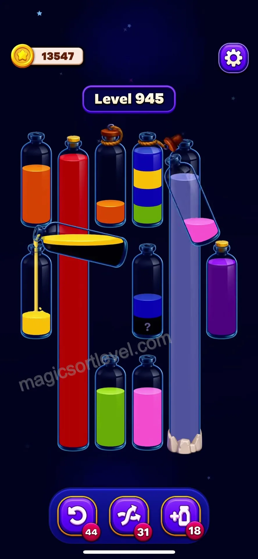 Manage Mystery Question Mark Slots