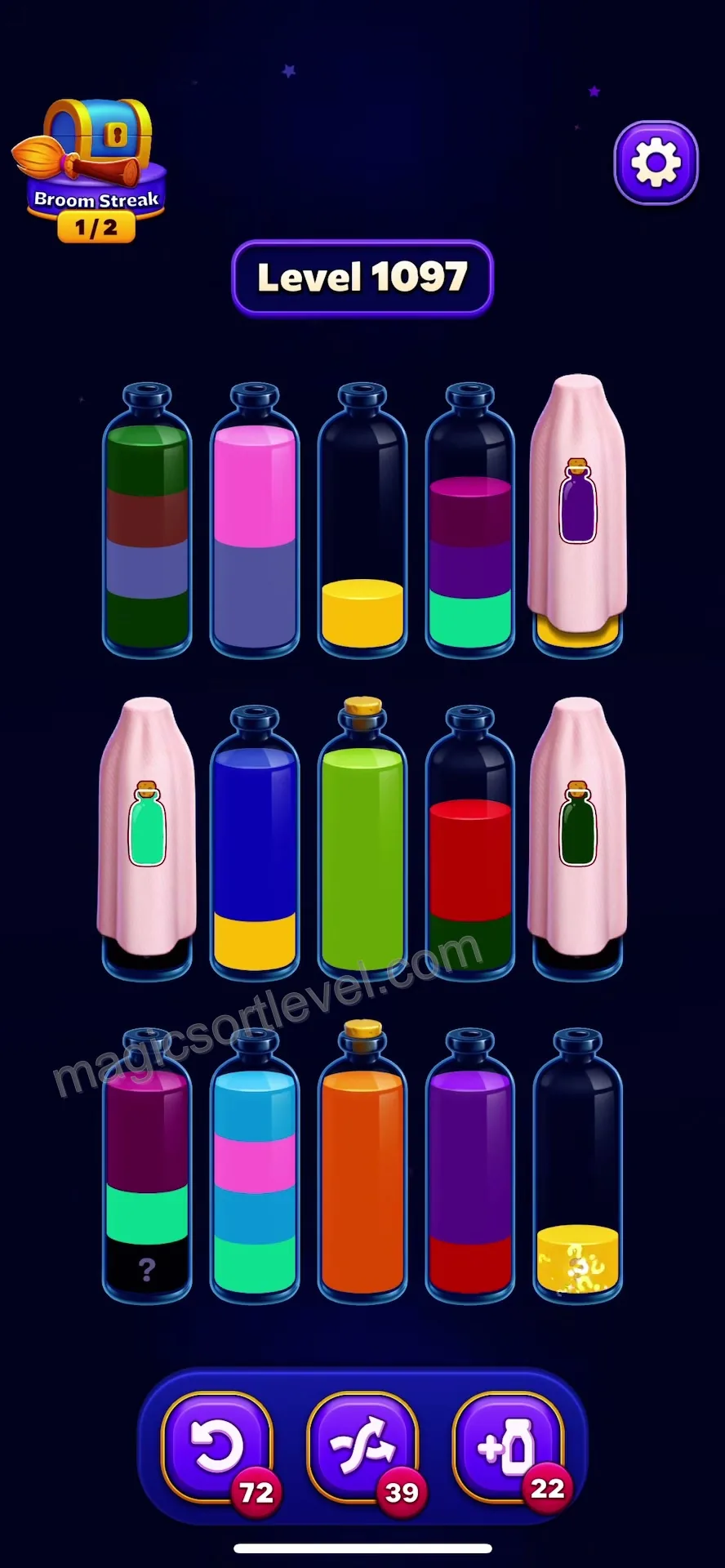 Handling Secret Question-Mark Tubes