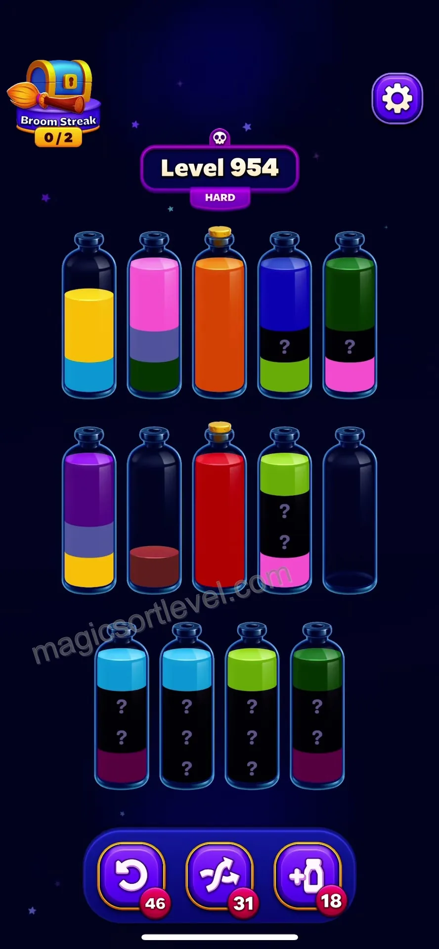 Unlock Mystery Question Mark Tubes