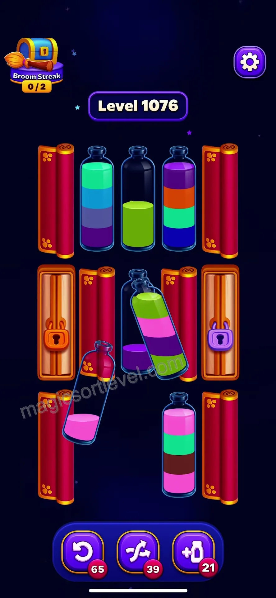 Clear Initial Empty Tubes