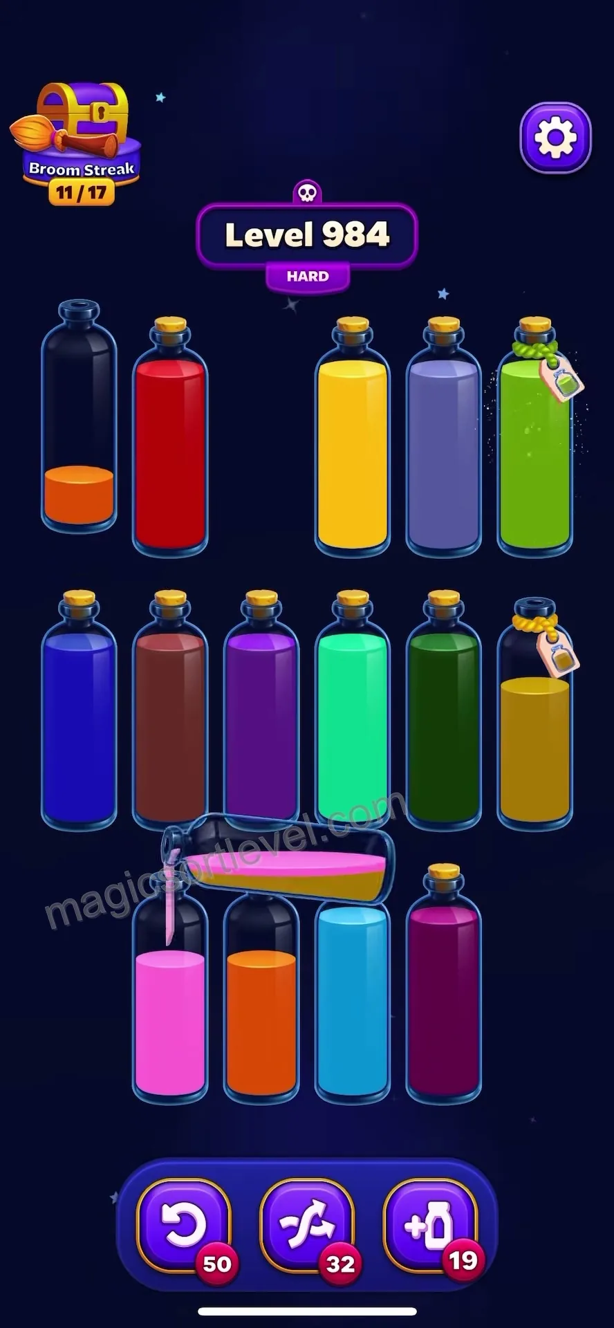 Consolidate Final Liquid Layers